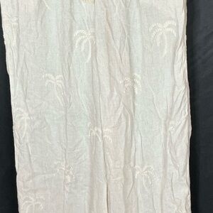 Blue Island Ivory Pants with Mandala Pattern
